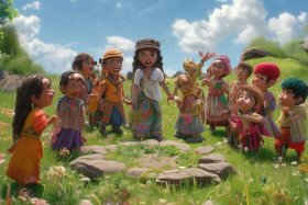 儿童参赛民间故事 - 小学民间故事比赛视频