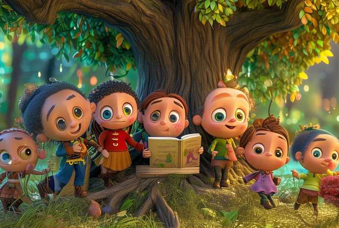 儿童漫画故事内容；少儿漫画故事