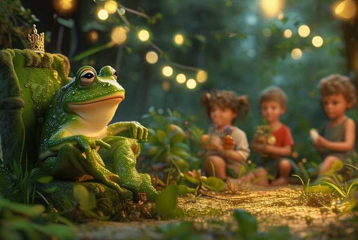 儿童睡前故事青蛙国王（儿童睡前的故事青蛙王国）