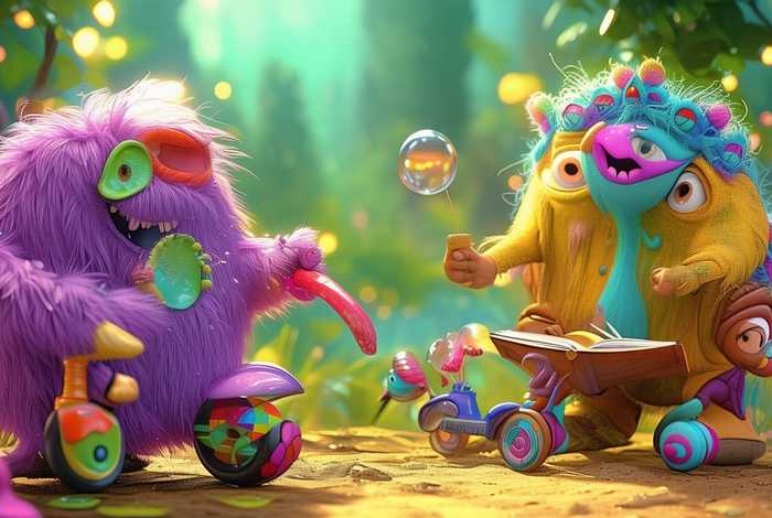 儿童故事怪物、幼儿怪物故事 儿童故事怪物、幼儿怪物故事