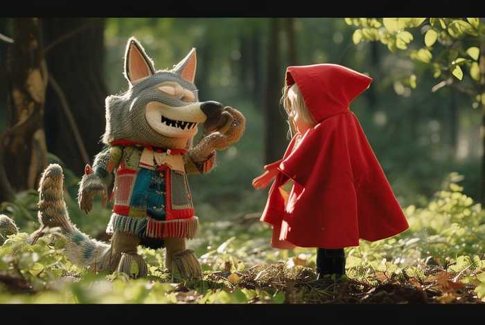 儿童故事小红帽与灰太狼 - 灰太狼与小红帽的故事 儿童故事小红帽与灰太狼 - 灰太狼与小红帽的故事