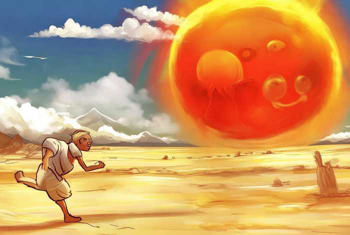 儿童版夸父追日神话故事、夸父追日神话故事原版 儿童版夸父追日神话故事、夸父追日神话故事原版