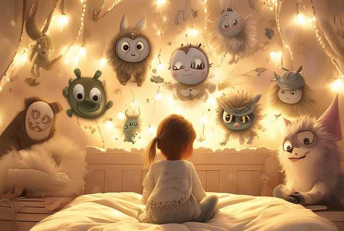 儿童睡前故事七个神秘的怪兽，宝宝睡前故事怪兽的故事