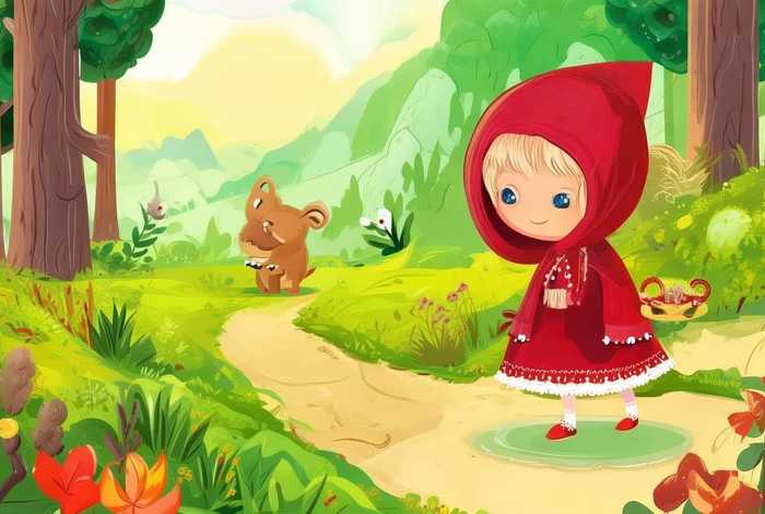 儿童有声故事绘本小红帽（幼儿故事绘本小红帽）