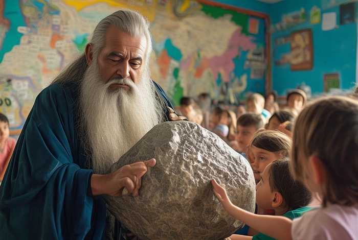 儿童故事包公审石头 - 故事包公审石头公开课视频