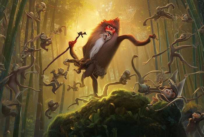 monkey英语故事（monkey king故事）