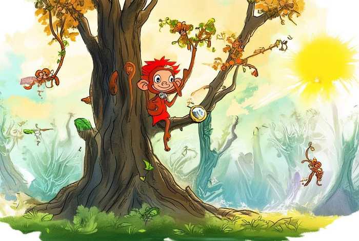 儿童故事孙悟空的故事 - 孙悟空的幼儿故事