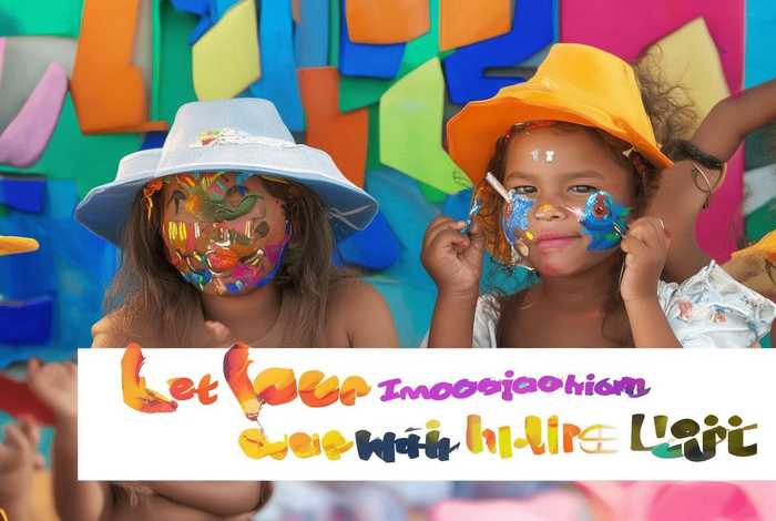 儿童彩绘宣传语（儿童彩绘宣传语怎么写）