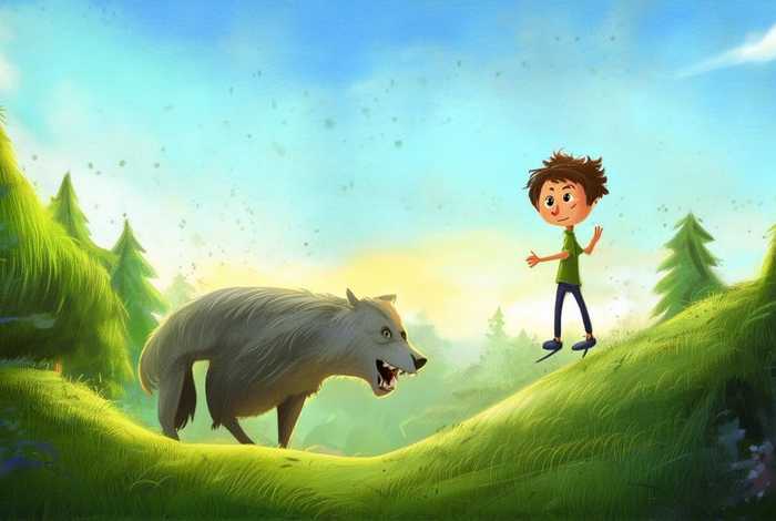 儿童故事狼来了在线听 - 小儿故事狼来了