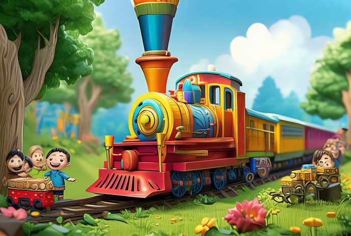 儿童故事火车的故事、关于火车的幼儿视频故事