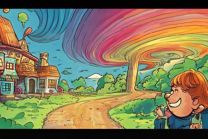 儿童版龙卷风的故事 龙卷风的幼儿故事 儿童版龙卷风的故事 龙卷风的幼儿故事