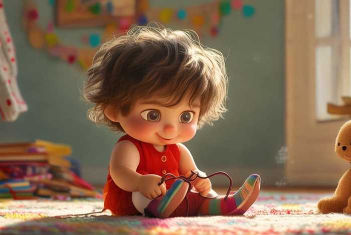 儿童故事系鞋带（关于幼儿系鞋带的故事）