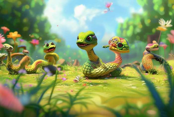 儿童蛇故事大全 - 蛇的幼儿故事大全