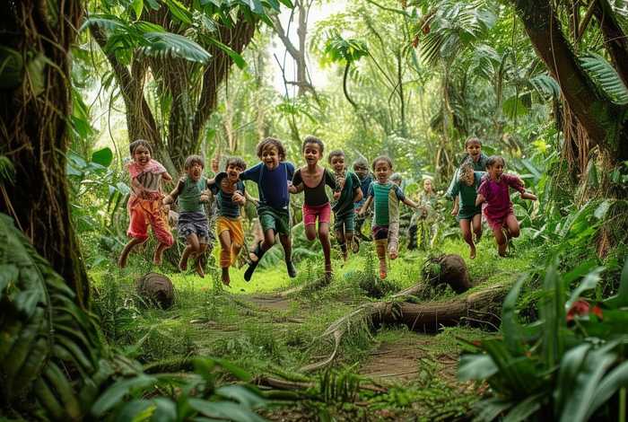 jumping儿歌 儿歌jump in the jungle