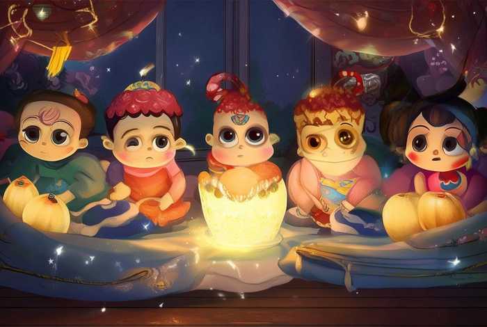 儿童睡前葫芦娃故事 - 葫芦娃的故事儿童版睡前故事书