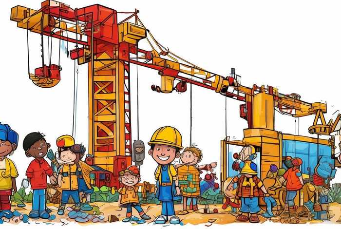 儿童动画片塔吊（儿童动画片塔吊图片）
