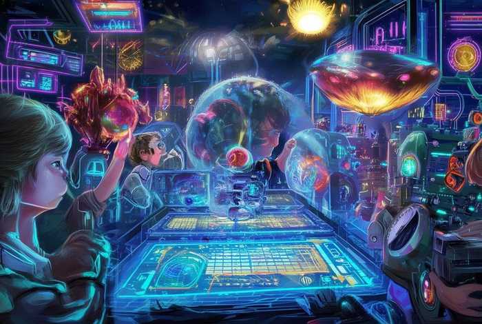 儿童科学幻想漫画 儿童科学幻想漫画图片