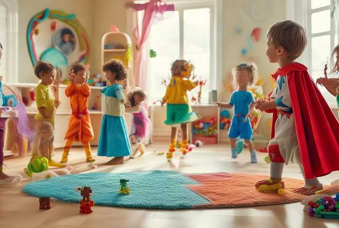 儿童故事两人角色扮演剧本 - 角色扮演8个人幼儿故事剧本