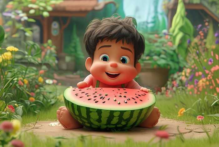 儿童故事瓜瓜；幼儿故事瓜瓜吃瓜视频
