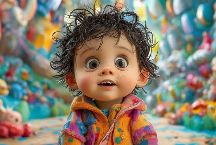 儿童故事的孩子 - 的孩子简笔画