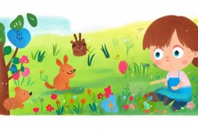 儿童动物故事画（幼儿动物故事简笔画）