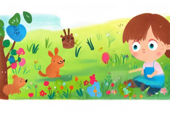 儿童动物故事画（幼儿动物故事简笔画）