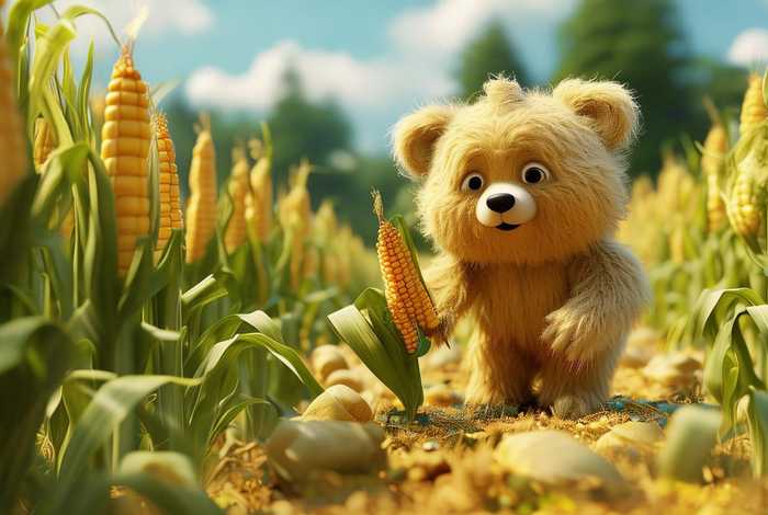 儿童故事小熊掰玉米;幼儿故事小熊掰玉米 儿童故事小熊掰玉米;幼儿故事小熊掰玉米