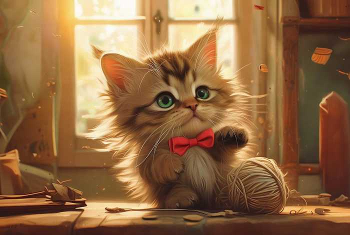 不听话的小猫故事（不听话的小猫故事图片）