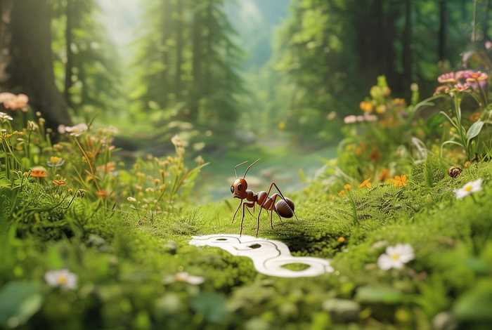 儿童故事迷路的小蚂蚁；幼儿故事迷路的小蚂蚁