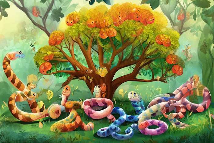 儿童有声故事蛇、蛇的幼儿故事大全