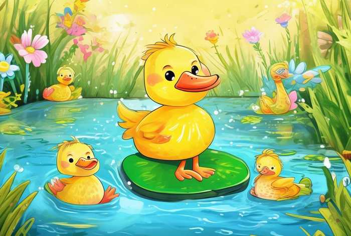 儿童故事绘本故事3-6岁鸭子、儿童绘本小鸭子