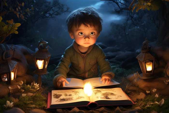 儿童故事夜书 夜书所见 小故事