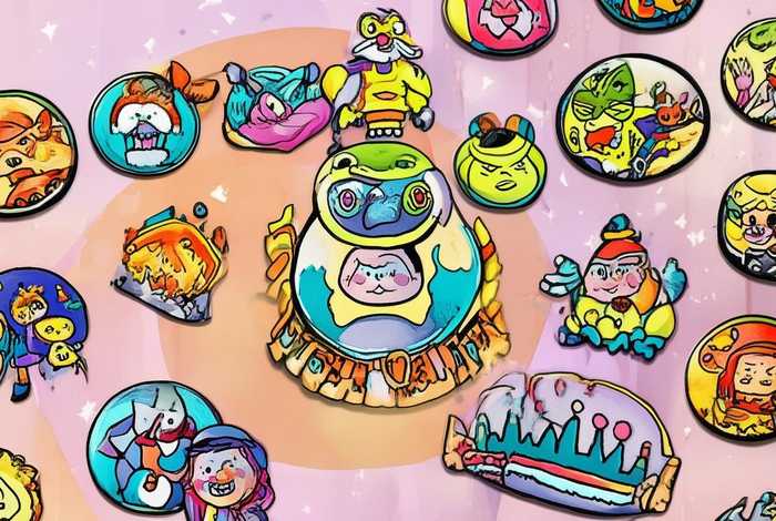 儿童故事徽章,儿童徽章手绘图案大全 儿童故事徽章,儿童徽章手绘图案大全