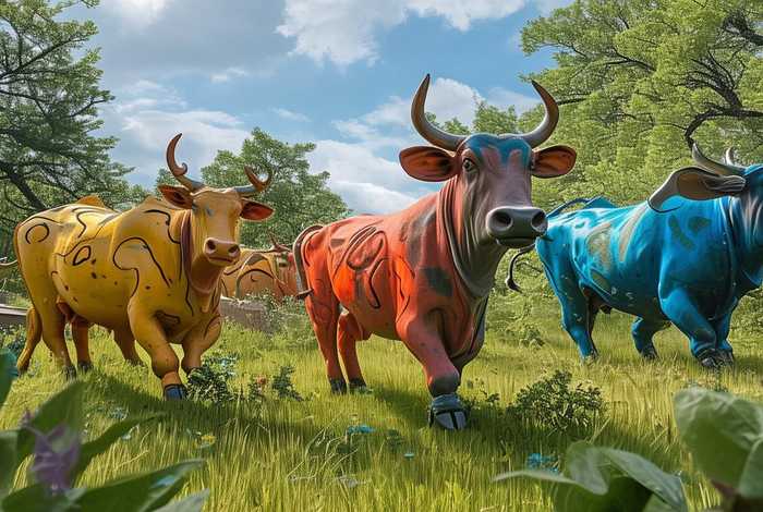 儿童故事三头公牛的故事 三头公牛的故事说明了什么道理