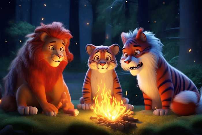 儿童睡前故事狮子老虎和狐狸(儿童故事大全睡前故事老虎和狐狸) 儿童睡前故事狮子老虎和狐狸(儿童故事大全睡前故事老虎和狐狸)