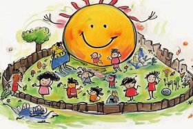 儿童保护家园故事 保护家园儿童画简笔画