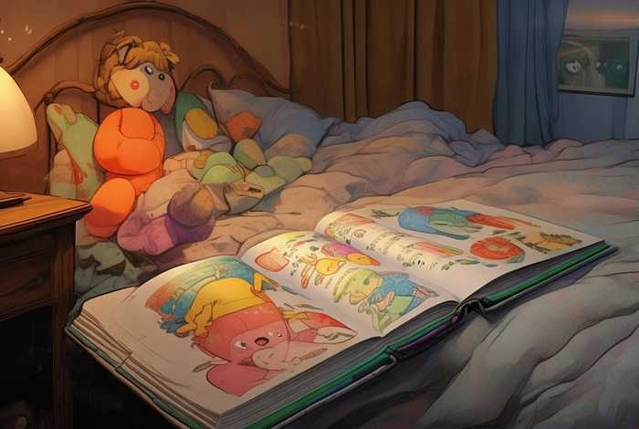 儿童睡前故事带字的，儿童故事睡前故事3-6岁100字