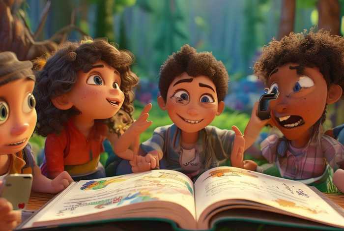 儿童故事不能一直玩手机；小朋友不能玩手机故事