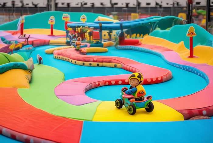 儿童卡丁车跑道设计规范 - 儿童卡丁车跑道设计规范图片