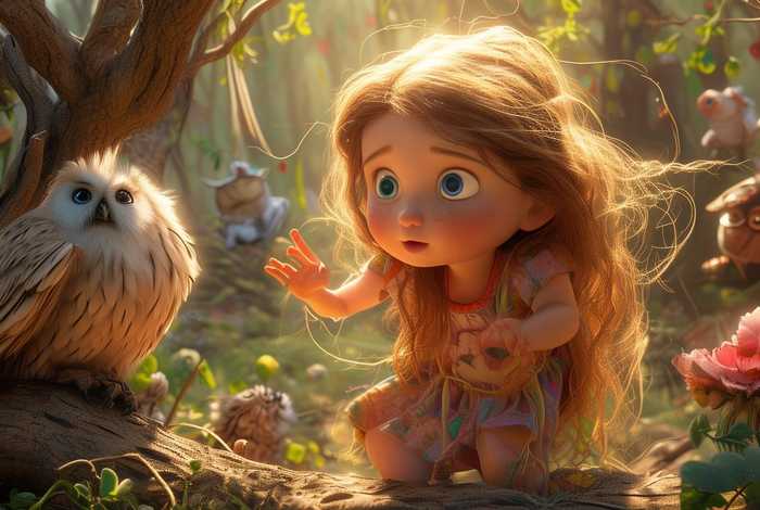 儿童故事女孩儿（小女孩儿的故事）