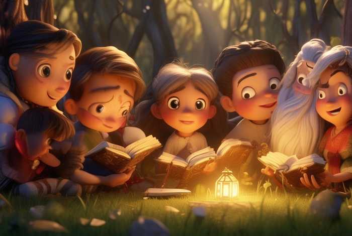 儿童故事台词；小故事台词