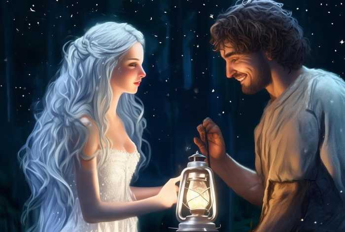 儿童故事大全月光姑娘 月光姑娘和樵夫的故事