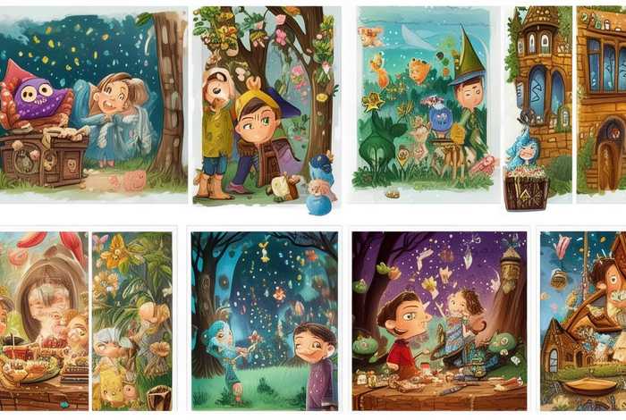 儿童故事九个自然段，六个自然段的故事