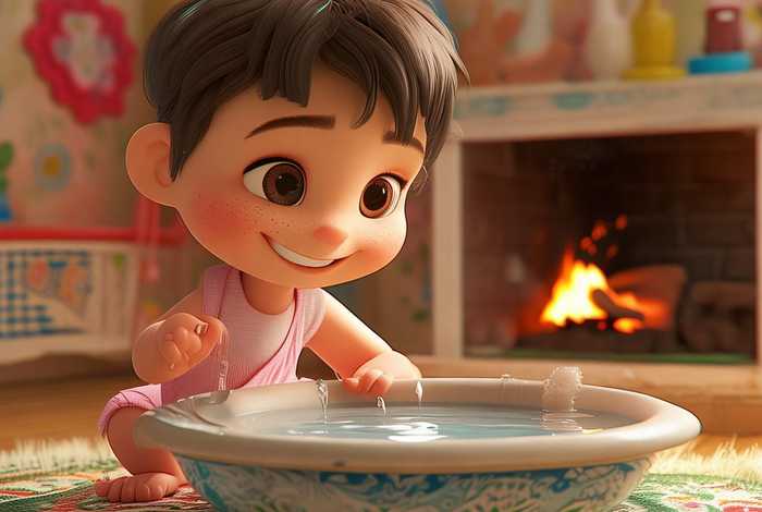 儿童洗脚故事；勤洗脚的幼儿故事