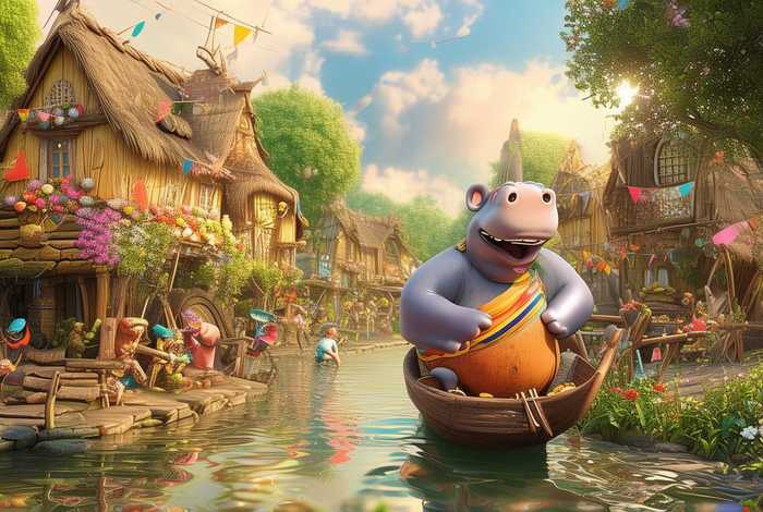 儿童故事河马村长(河马村长故事绘本) 儿童故事河马村长(河马村长故事绘本)