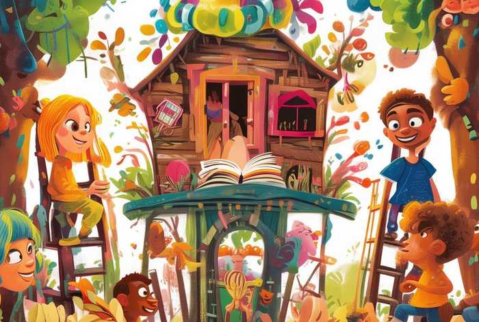 儿童小故事图片大全；幽默简短小故事大全儿童