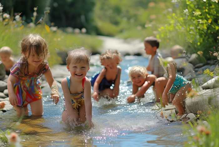 儿童故事河边喝水 - 幼儿小河边故事 儿童故事河边喝水 - 幼儿小河边故事