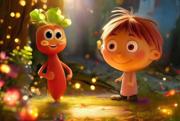 儿童故事人参，人参趣味故事