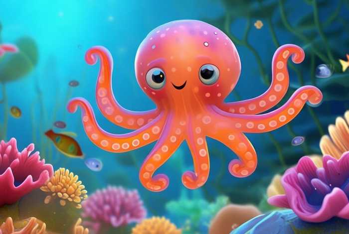 儿童故事小章鱼八只手 小章鱼的八只手幼儿故事 儿童故事小章鱼八只手 小章鱼的八只手幼儿故事