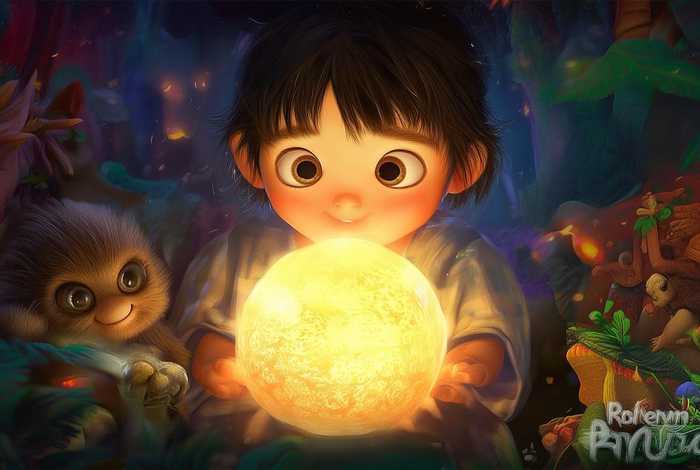 儿童故事宝莲灯阅读（宝莲灯幼儿故事）